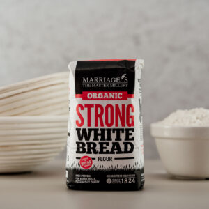 Organic Strong White Bread Flour - 1 kg Bag