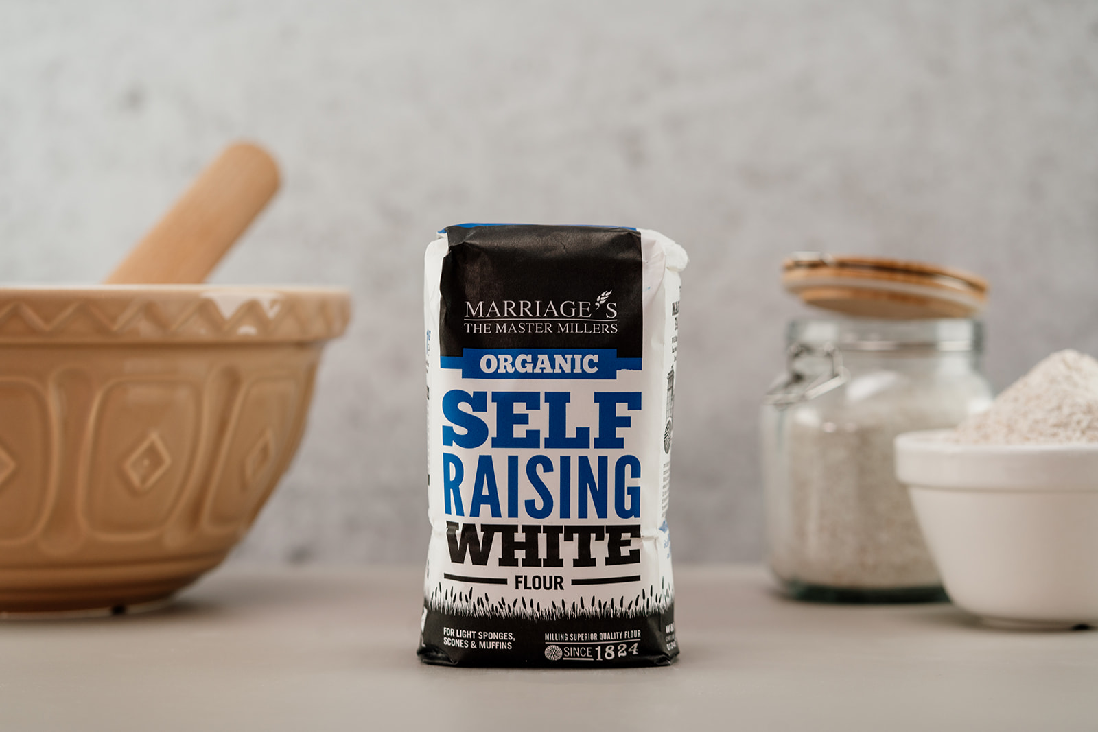 Organic Self Raising White Flour