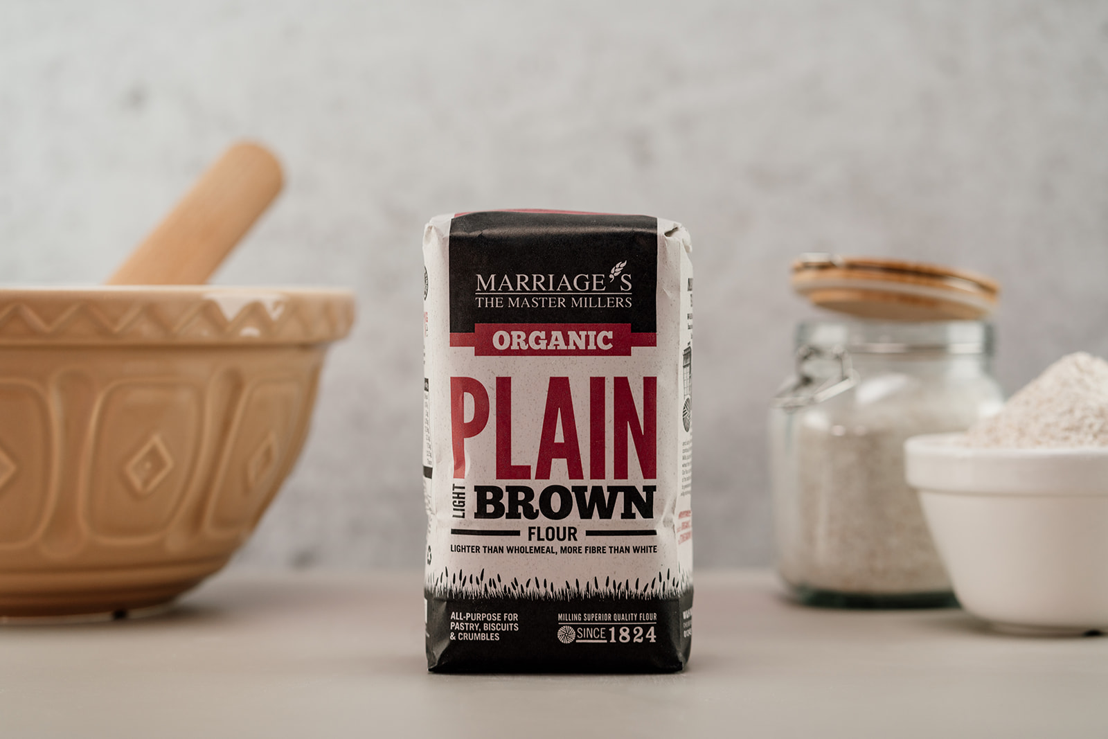 Organic Light Brown Plain Flour