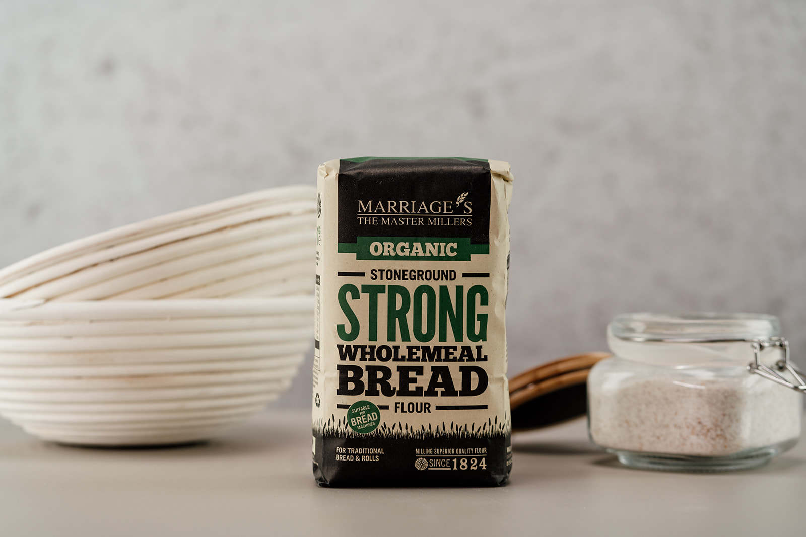 Organic Strong Stoneground Wholemeal Bread Flour