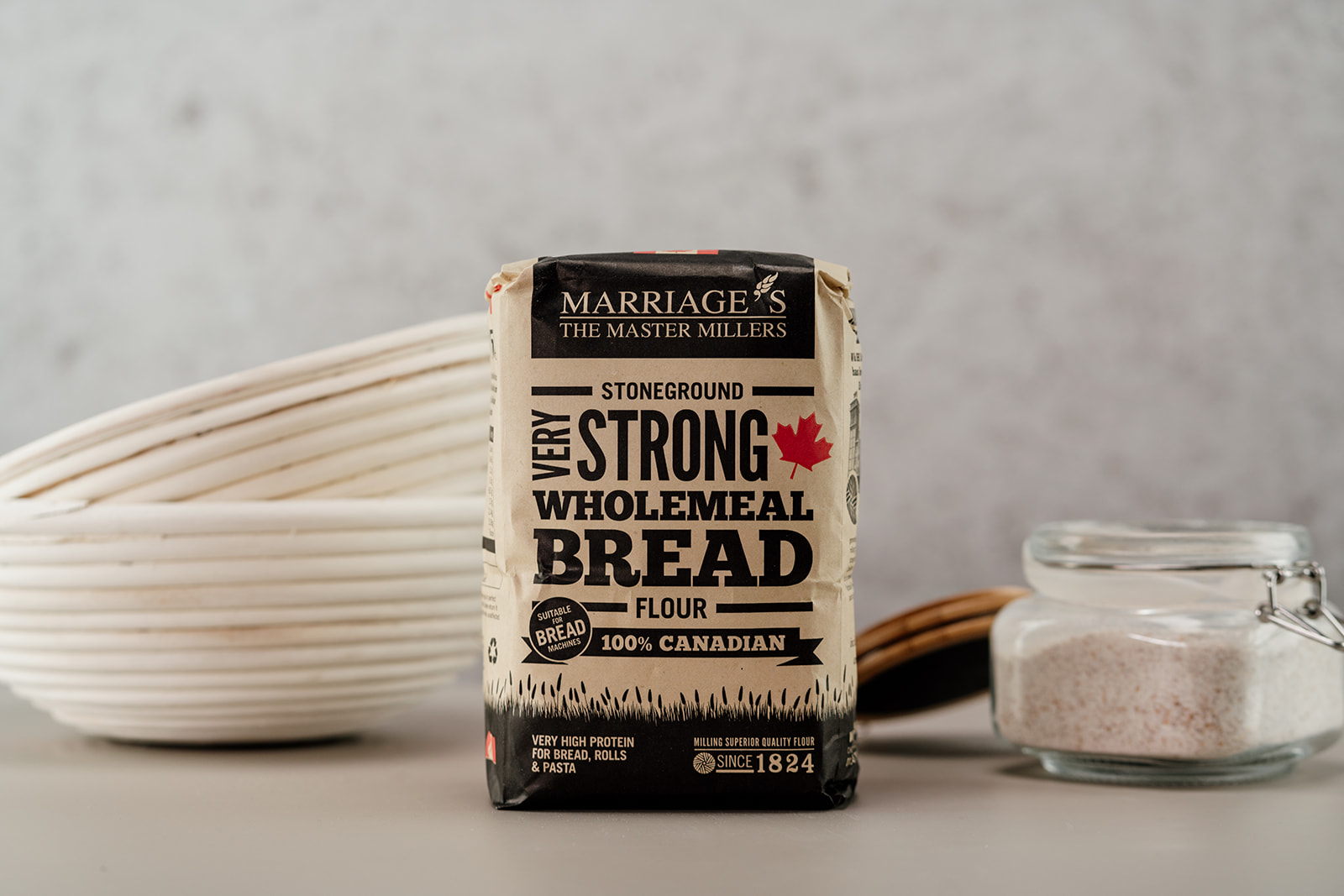 Very Strong Wholemeal 100% Canadian Bread Flour