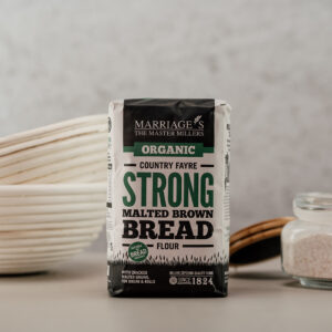 Organic Country Fayre Malted Brown Bread Flour - 1 kg Bag