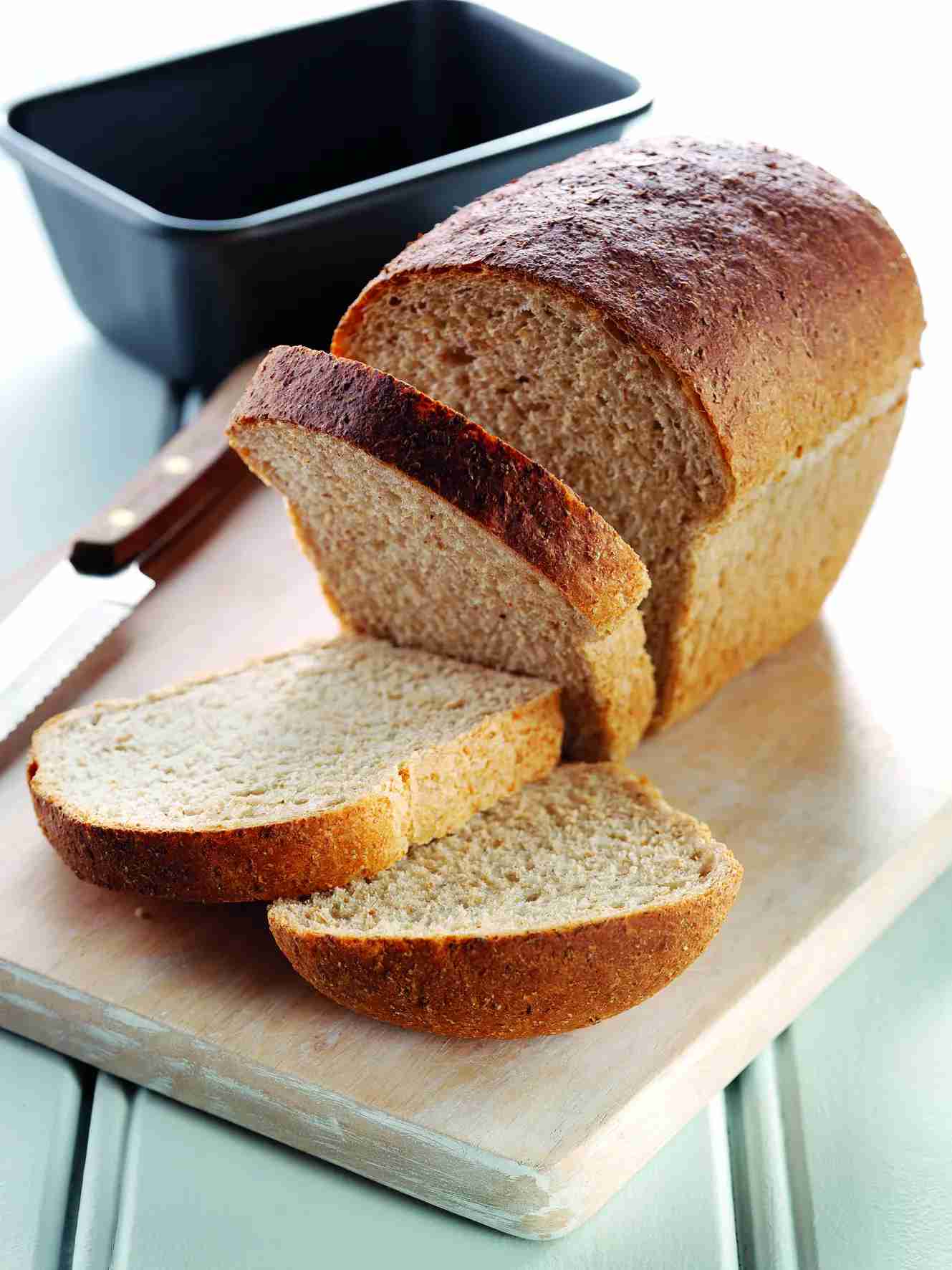 Golden Wholegrain Loaf of Bread