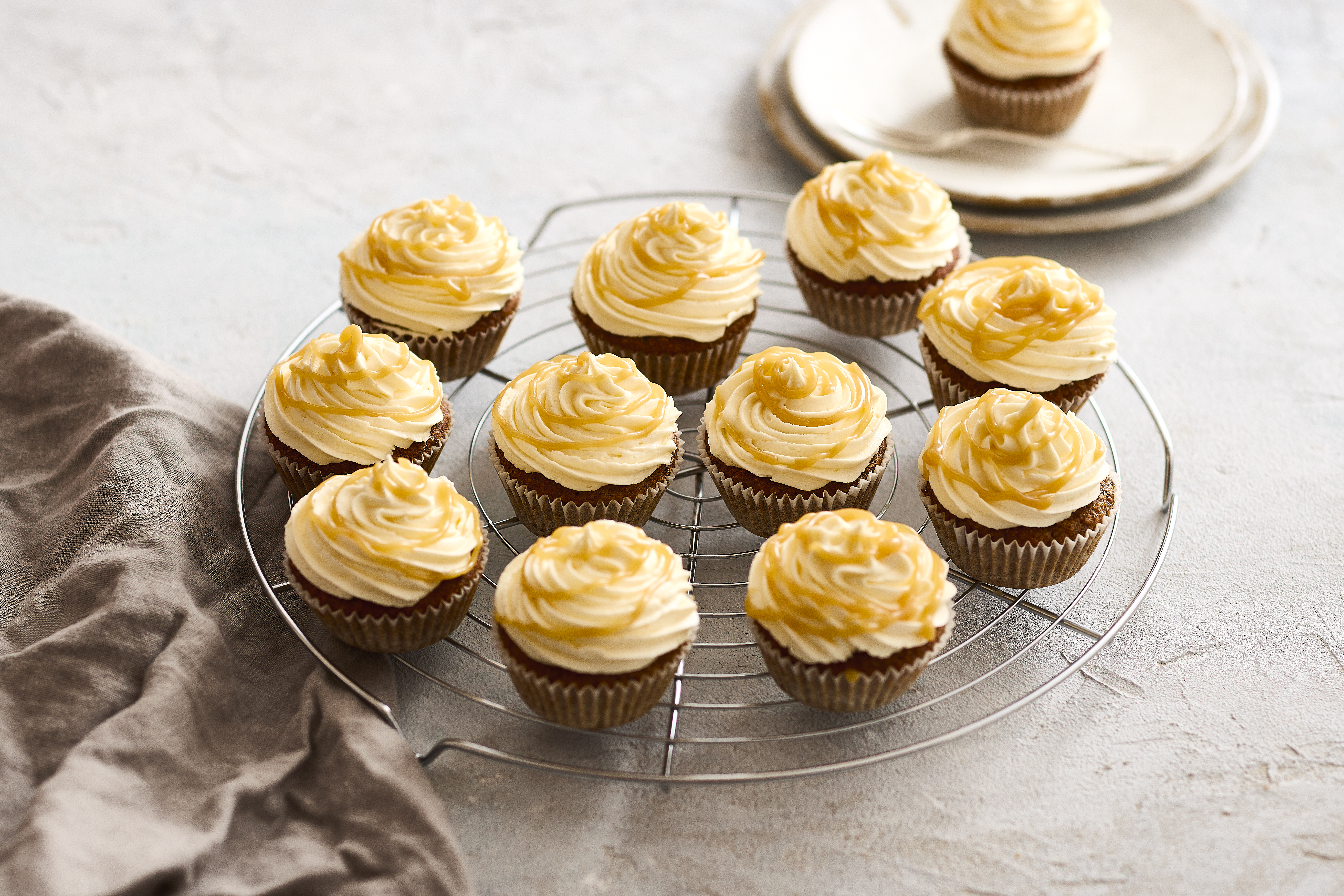 Sticky Toffee Cupcakes
